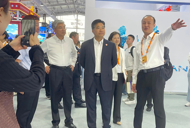 2025年9月10日，，，，，，，由我公司设计搭建的甘肃展馆，，，，，，，在中国国际效劳商业生意会精彩亮相。。。。。。。。